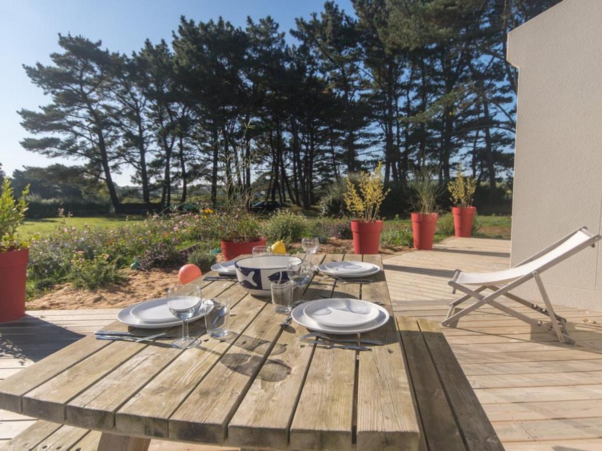 Maison Contemporaine Independante, Proche Plage Et Centre-Ville, 4*, Animaux Acceptes, Avec Wifi - Fr-1-418-124 Le Palais Exterior foto